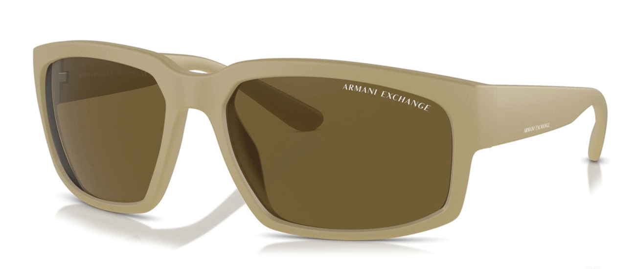 Armani Exchange Men’s Rectangular Folding Sunglasses AX4142SU 834873