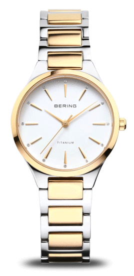 Bering | Titanium | Polished Silver/Gold | 15630-701