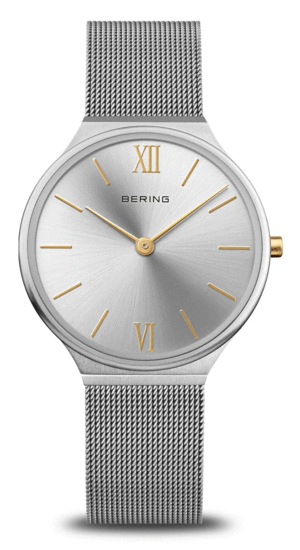 Bering | Ultra Slim | Polished/Brushed Silver | 18434-010