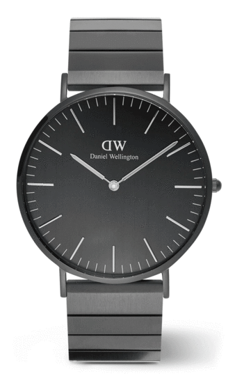 Daniel Wellington Classic Piano Link Onyx Unitone DW00100778