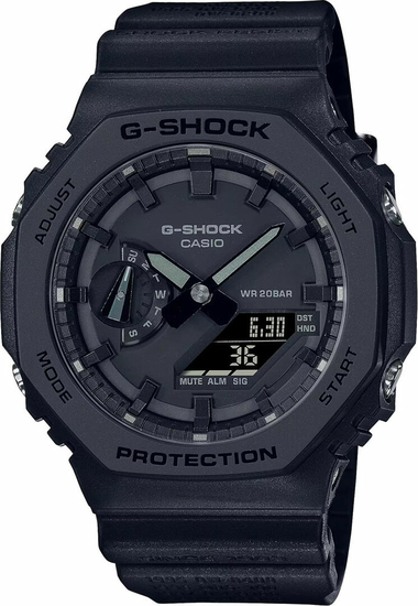 CASIO G-SHOCK ANALOG-DIGITAL 2100 Series GA-2140RE-1AER 40th Anniversary REMASTER BLACK