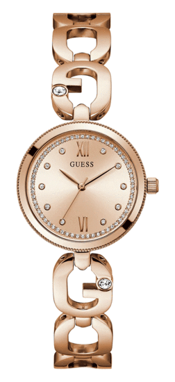 Guess Ladies Rose Gold Tone Analog Watch GW0759L3