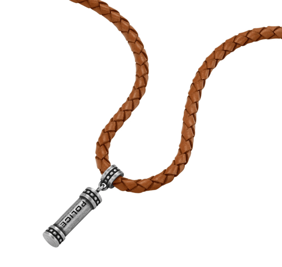 Barrell Necklace By Police For Men PEAGN0035002