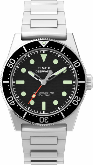 TIMEX Deepwater Reef 200 41mm Stainless Steel Bracelet Watch TW2W95200