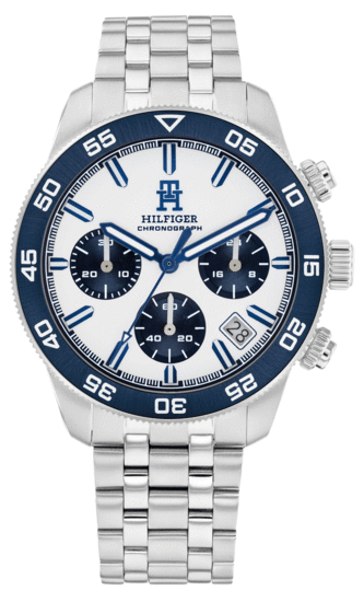 Tommy Hilfiger Navy Bezel Chronograph Watch 1792157